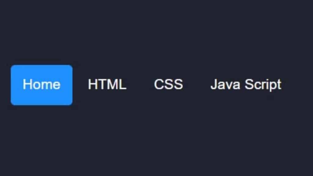 Learn How to build a top Simple navigation bar with Html and CSS